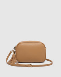 Jacinta Gia Crossbody Bag - Camel. Louenhide