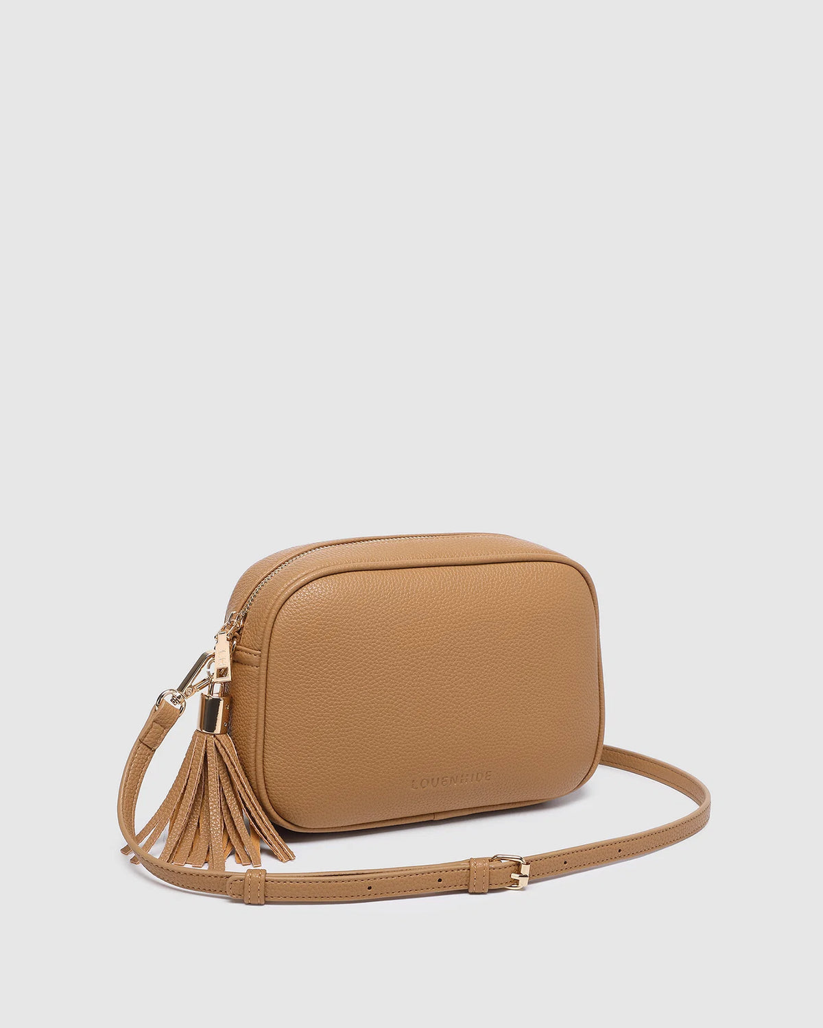 Jacinta Gia Crossbody Bag - Camel. Louenhide