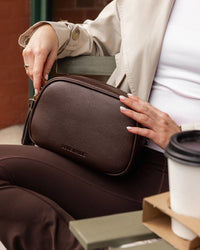 Jacinta Gia Crossbody Bag - Chocolate