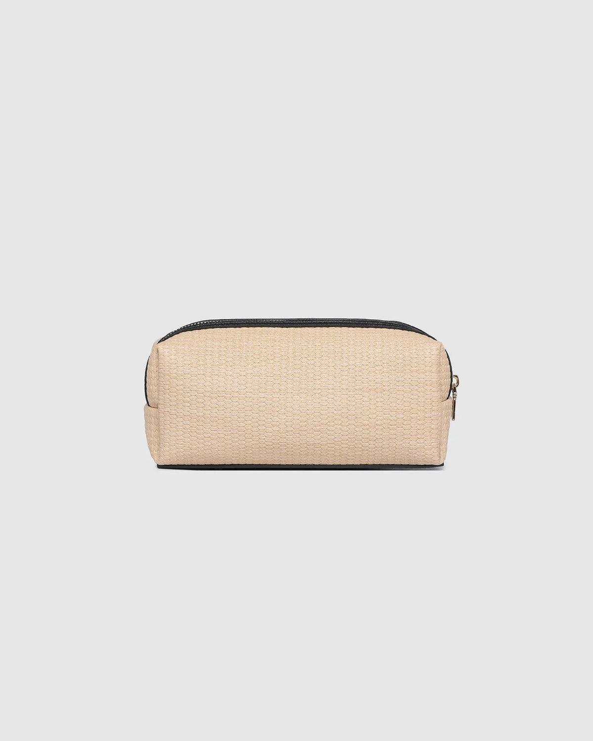 Brianna Makeup Bag - Natural/Black