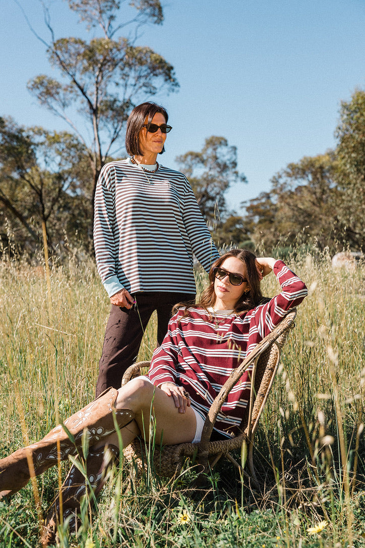 THE NOMAD | Long Sleeve Stripe