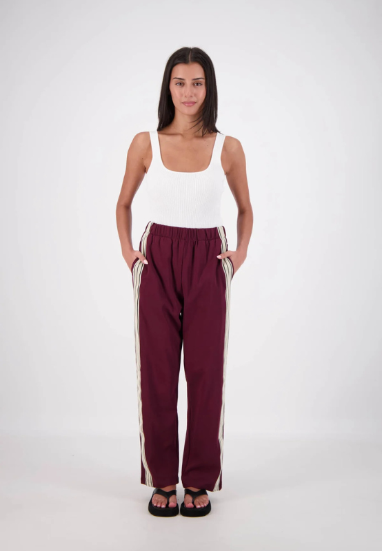 Panarea Trackpant - Plum