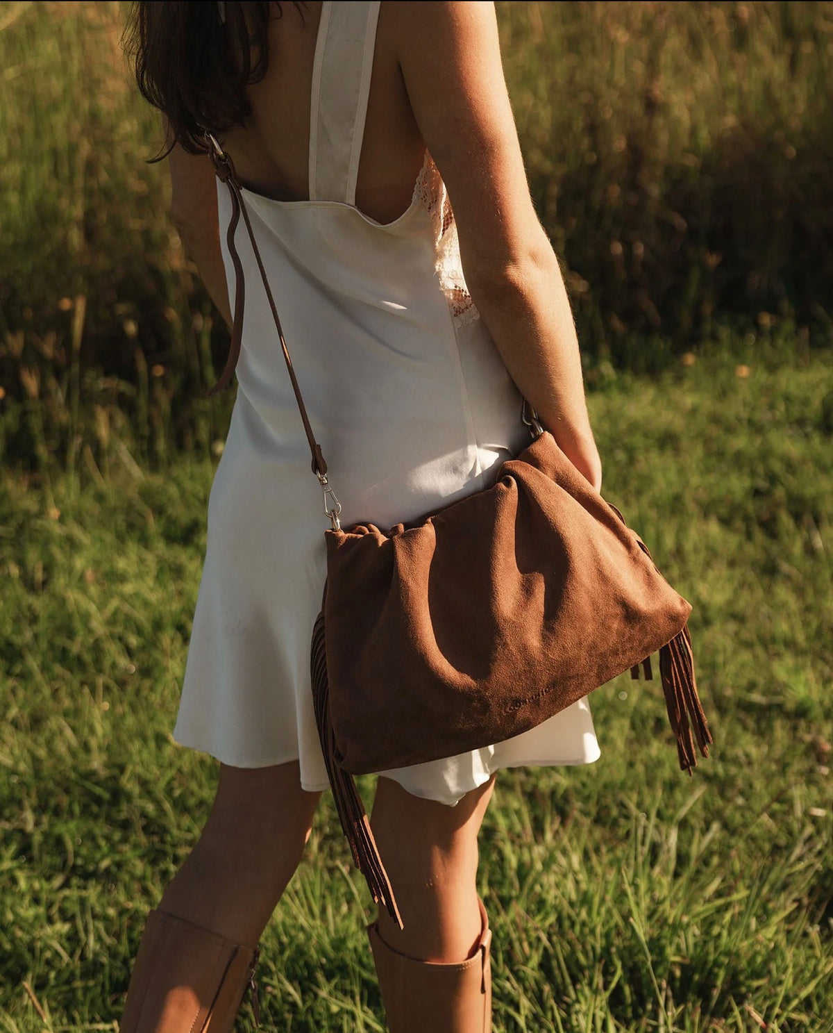 Reese Shoulder Bag - Tan