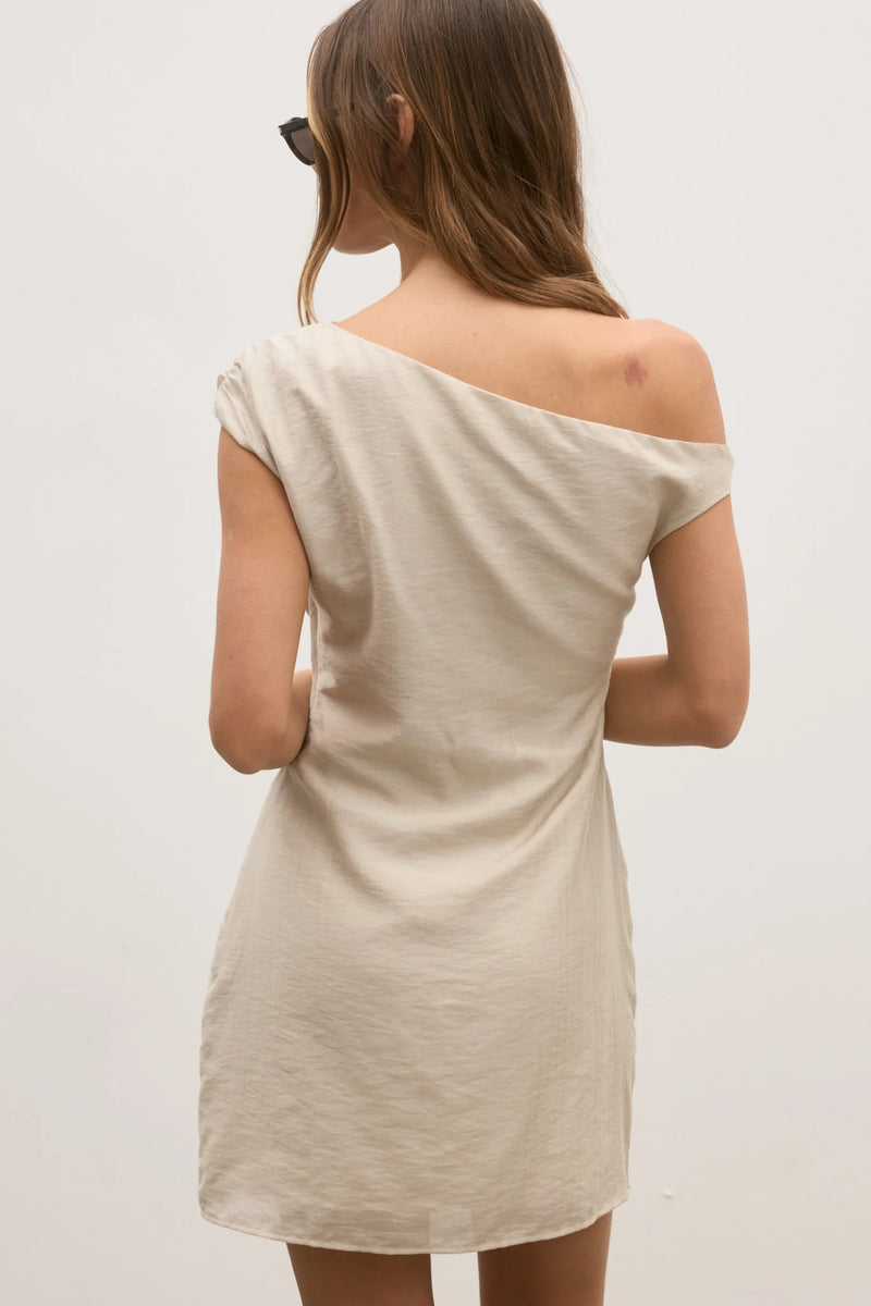 Amaya Mini Dress - Sand