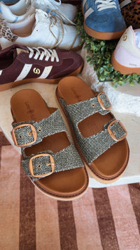 Luna Sole Avery - Khaki Raffia