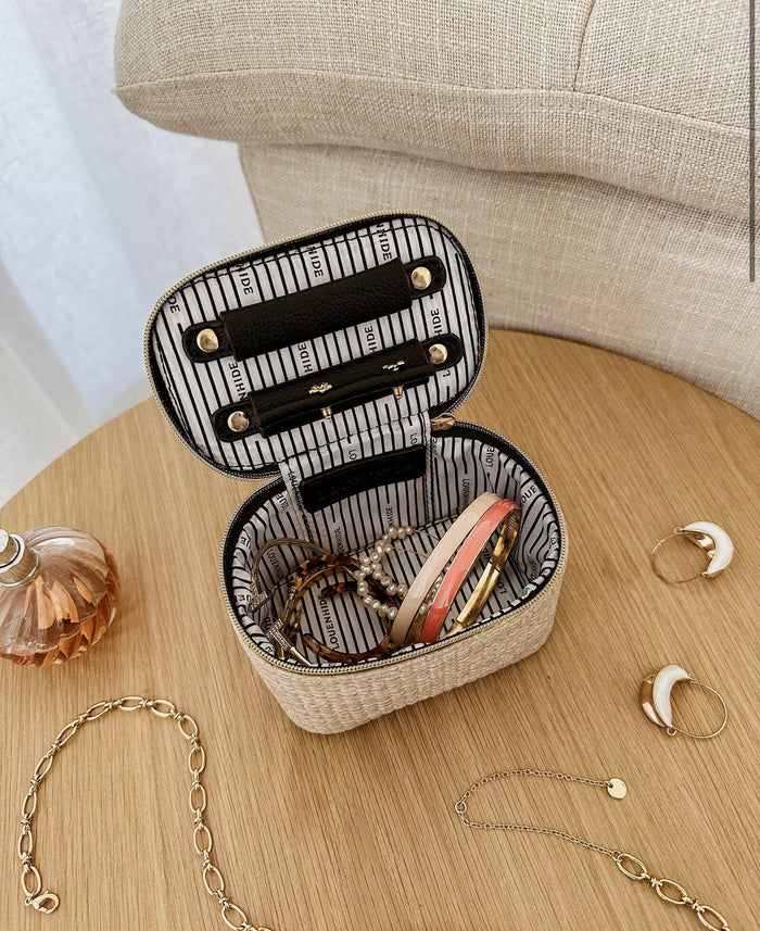 Trudy Jewellery Box - Natural Black
