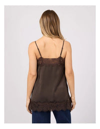 Have Lace Cami - Coffee