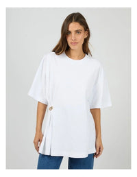 AAE Liv Gather Tee - White