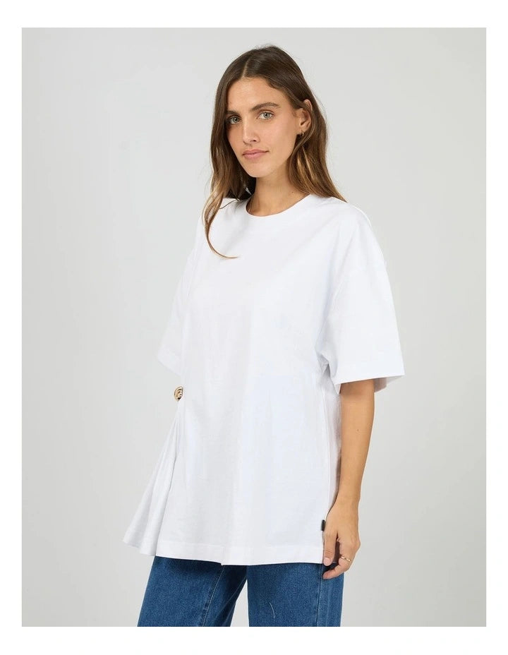 AAE Liv Gather Tee - White