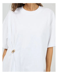 AAE Liv Gather Tee - White