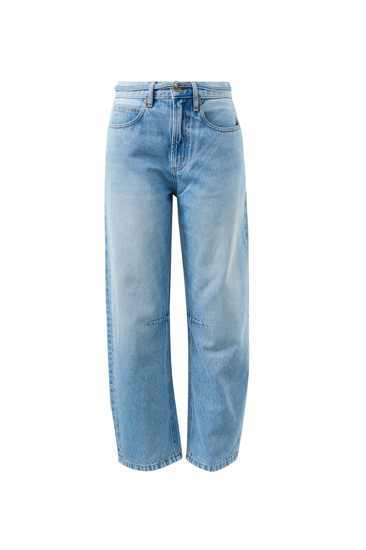 90S Barrel Jean - Vintage Blue