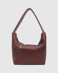 Morgan Shoulder Bag - Burgundy