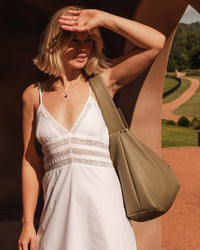 Morgan Shoulder Bag - Sage