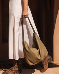 Morgan Shoulder Bag - Sage