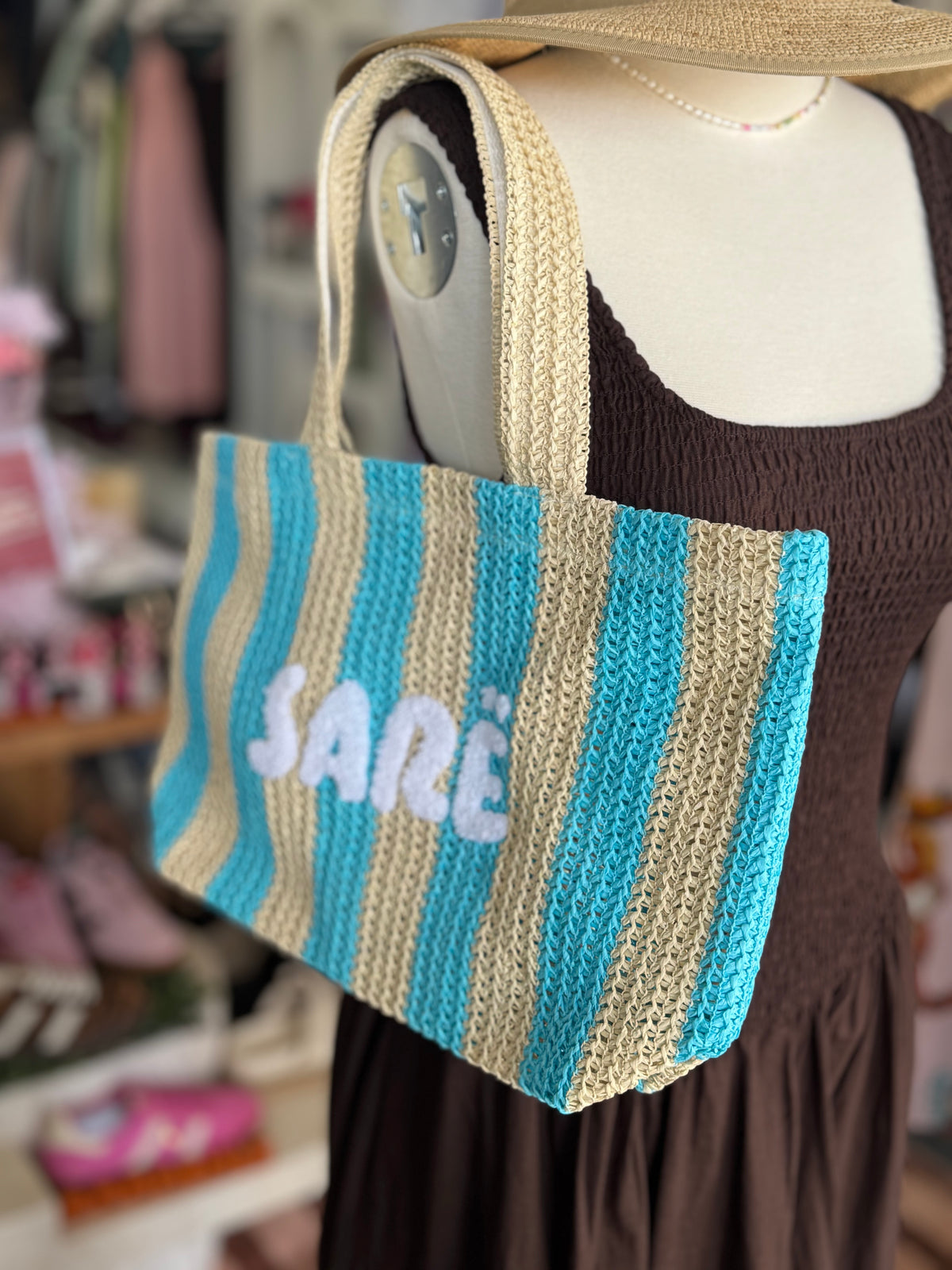 Sare Crochet Travel Tote