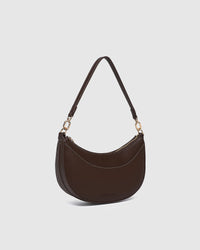 Claudia Shoulder Bag - Chocolate