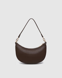Claudia Shoulder Bag - Chocolate