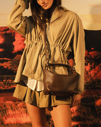 Madeline Shoulder Bag - Chocolate