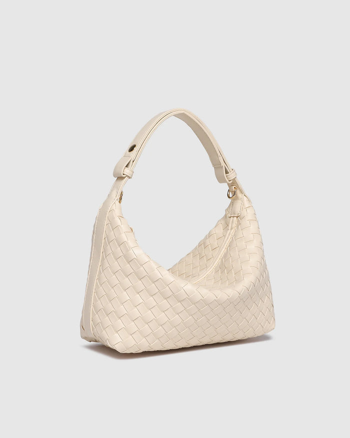 Madeline Shoulder Bag - Vanilla