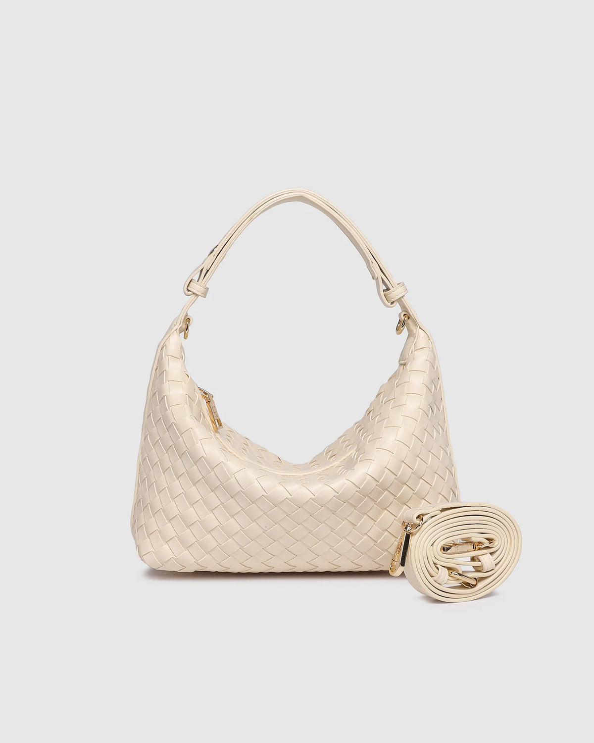 Madeline Shoulder Bag - Vanilla