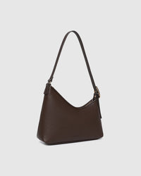 Amelia Shoulder Bag - Chocolate