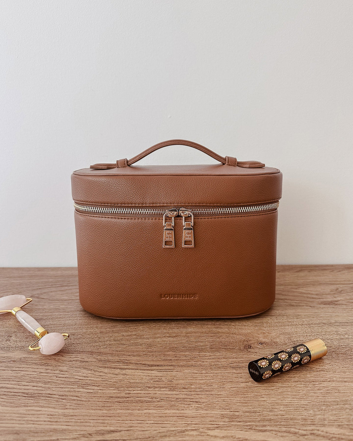 Juliette Vanity Case - Tan