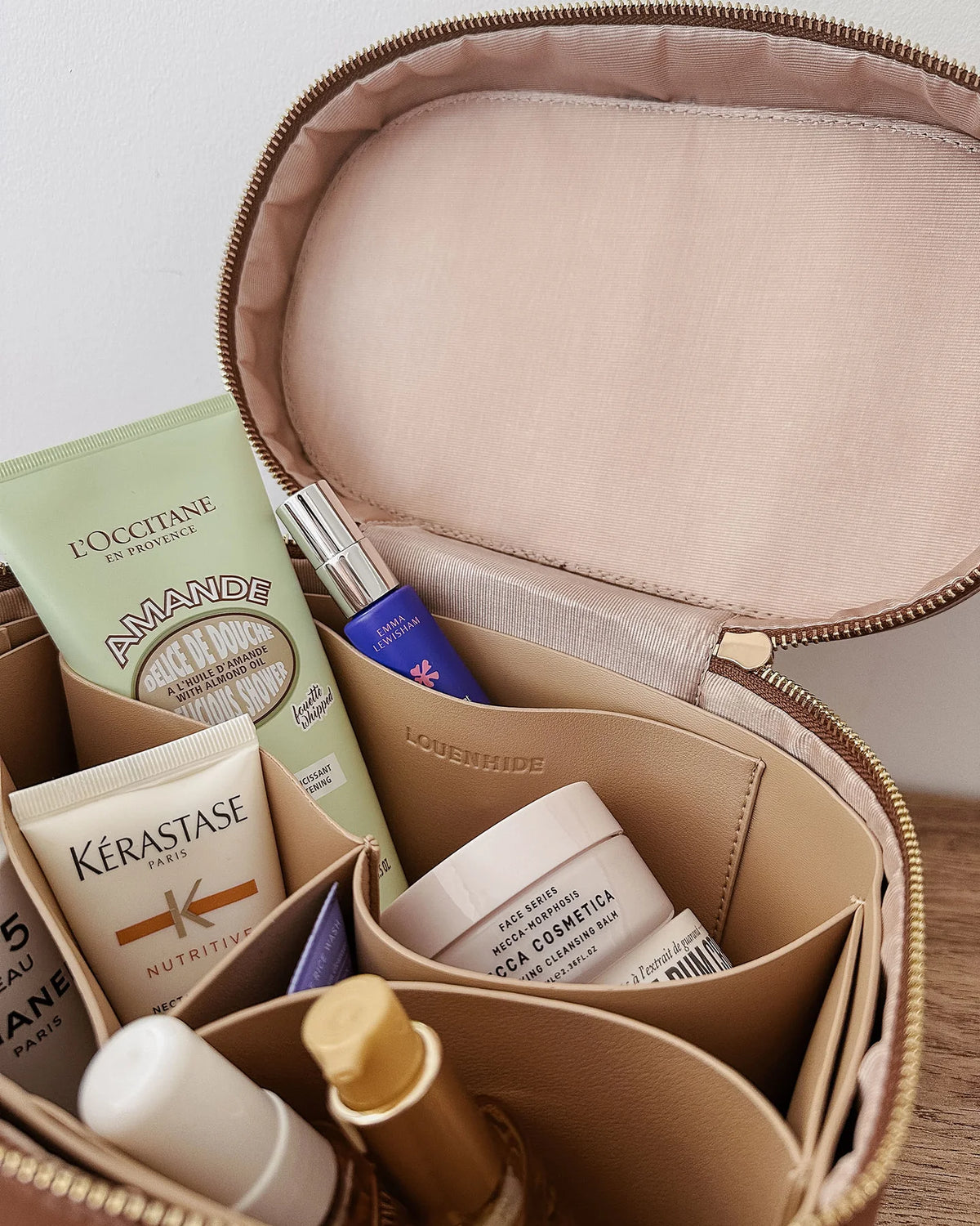 Juliette Vanity Case - Tan