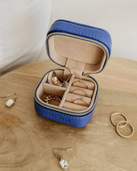 Tottie Jewellery Box - Ocean Blue