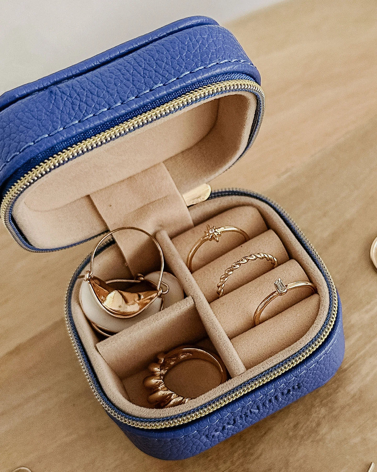 Tottie Jewellery Box - Ocean Blue