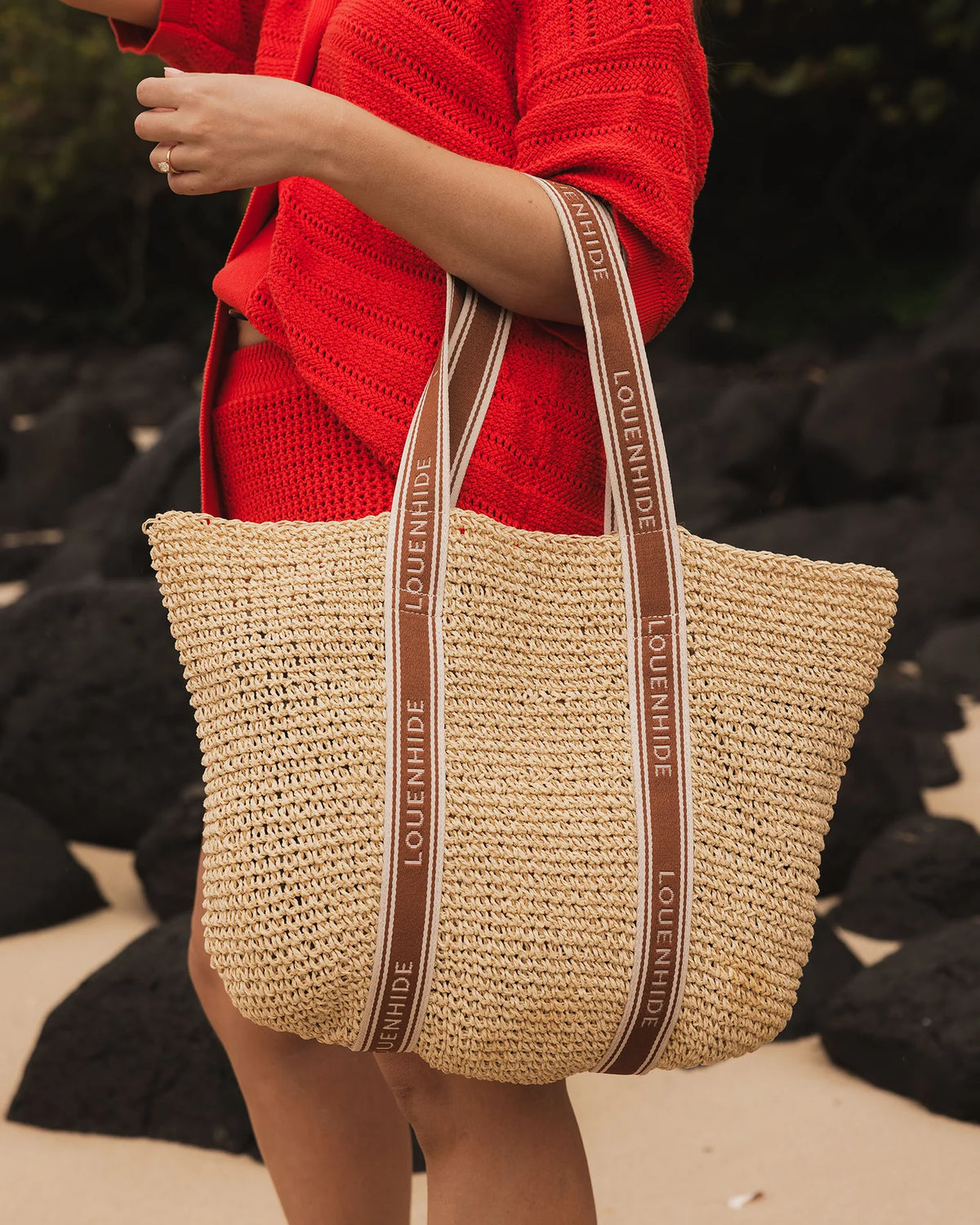 Bali Beach Bag - Natural Tan