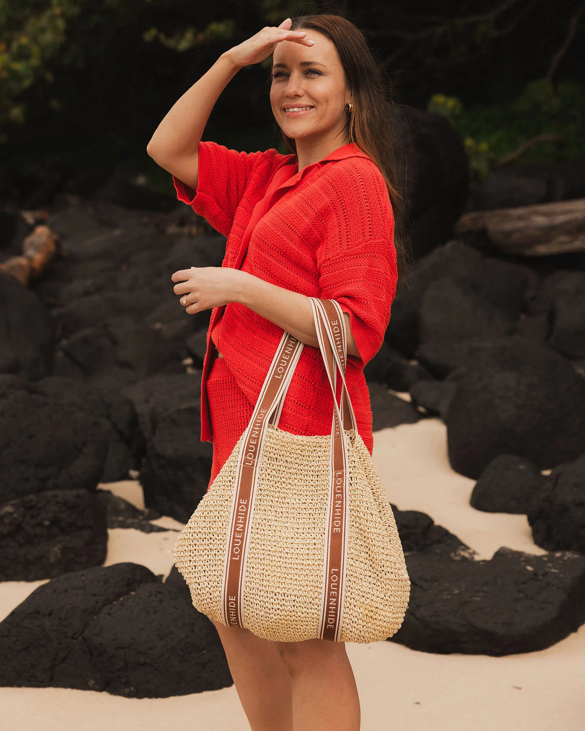 Bali Beach Bag - Natural Tan