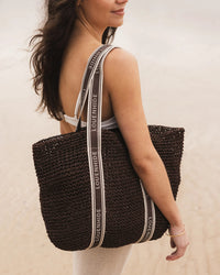 Bali Beach Bag - Chocolate