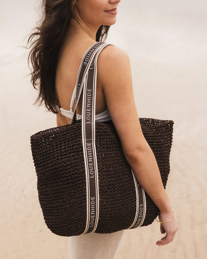 Bali Beach Bag - Chocolate