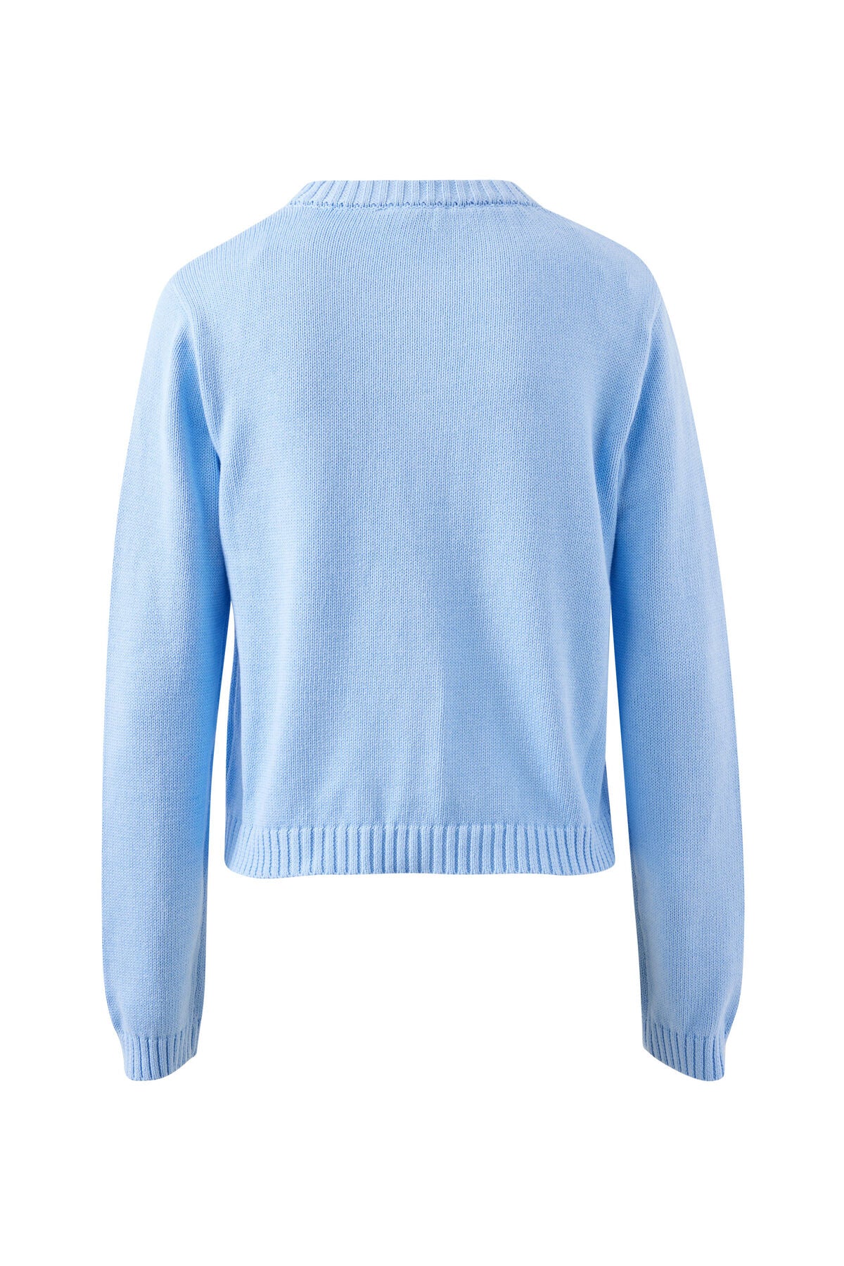 Nelly Long Sleeve Cardi - China Blue