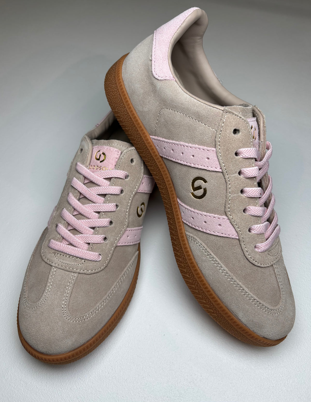 Goodsole 2001 Parallel - Tropical Taupe/Pink Suede