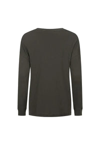 Pajarito Long Sleeve Tee - Charcoal Grey