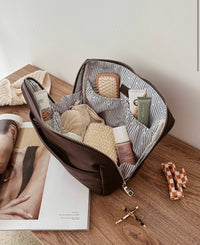 Vanessa Cosmetic Bag - Chocolate