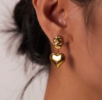 Heart of Gold Earrings