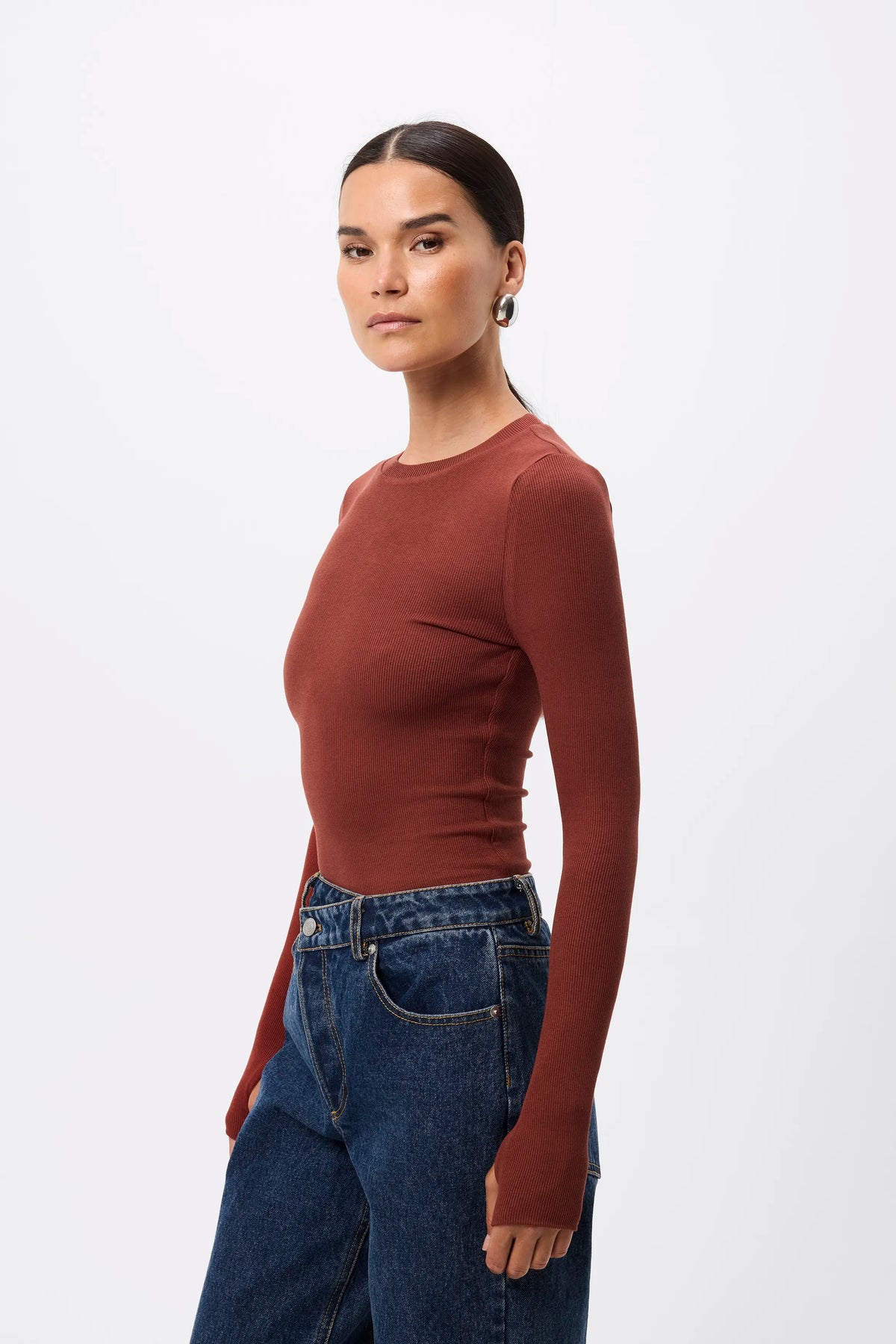 Brooklyn Top - Rust
