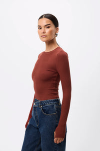 Brooklyn Top - Rust