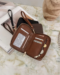 Helena Eden Wallet Set - Cognac