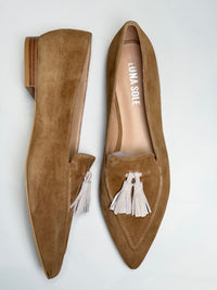 Luna Sole Palace - Brown/Creme Suede