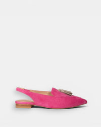 Luna Sole Piper - Fuchsia/Pale Pink Suede