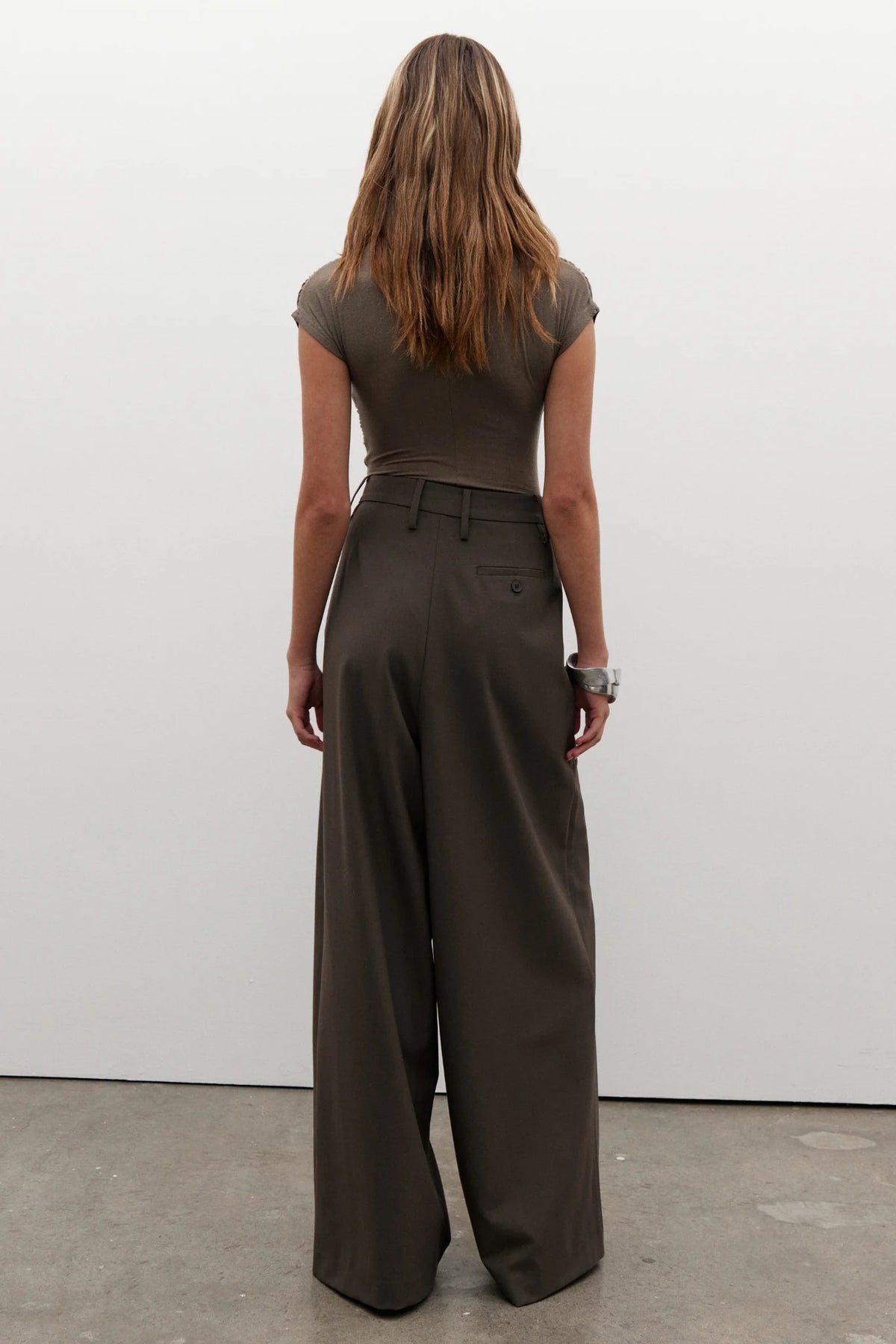 Amrita Sleeveless Bodysuit - Mink