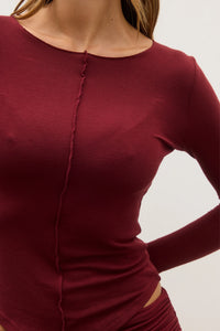 Anisa Top - Wine