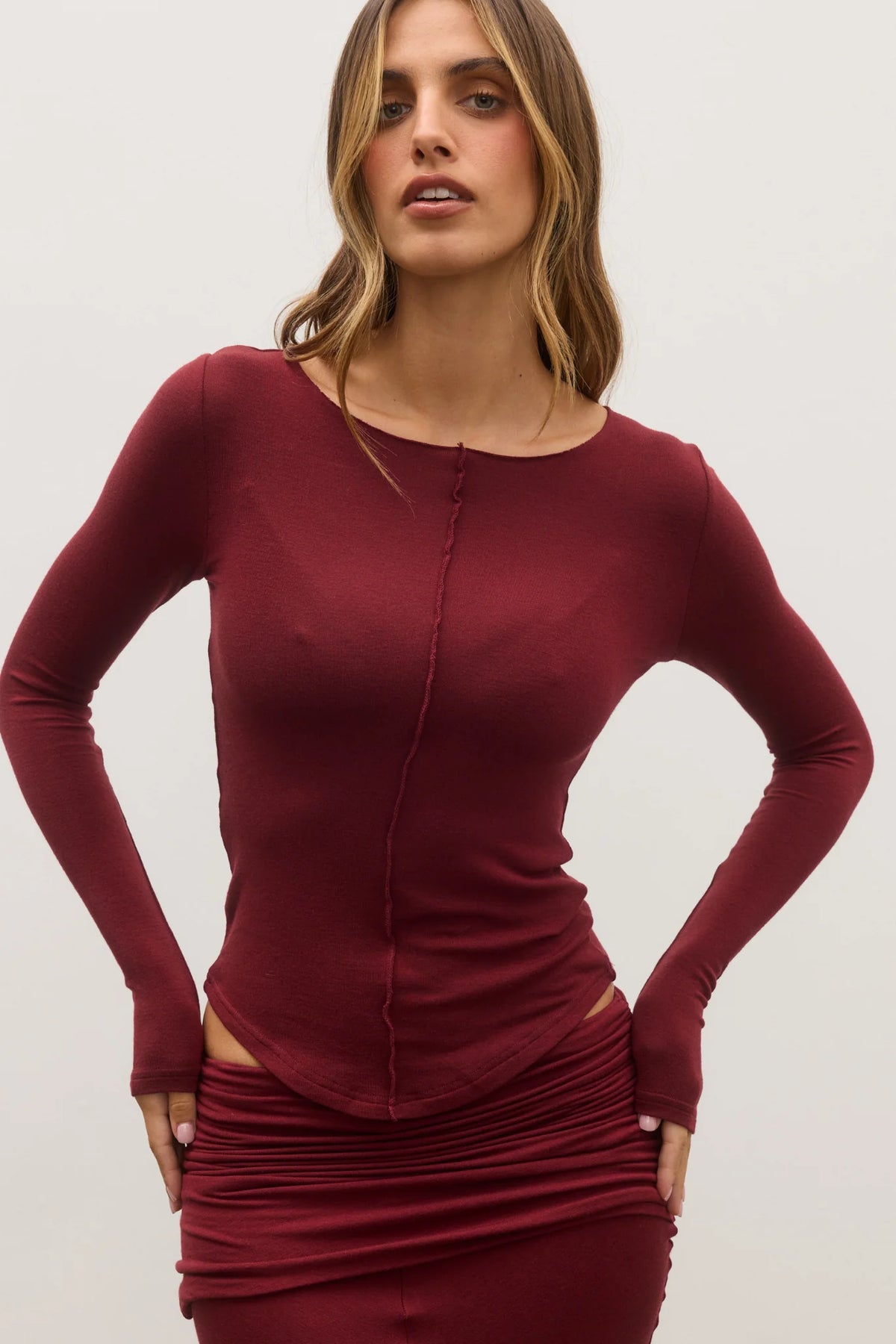 Anisa Top - Wine