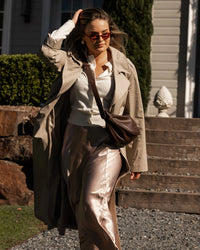 Sylvia Crossbody Bag - Chocolate