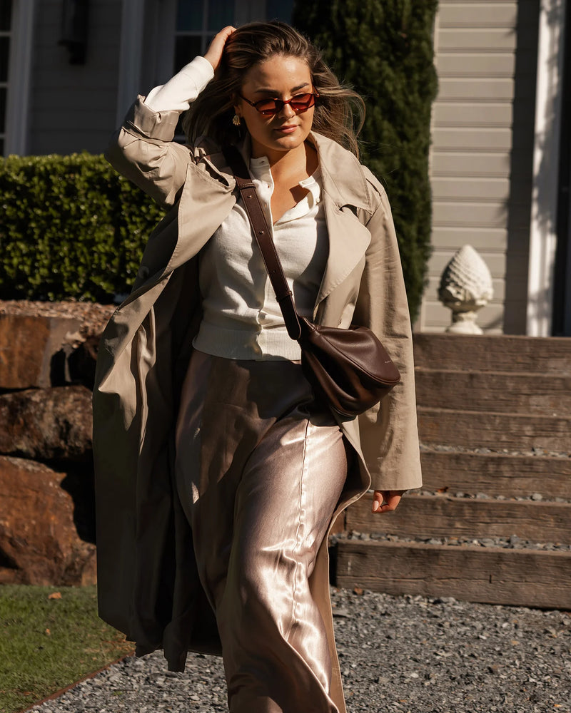 Sylvia Crossbody Bag - Chocolate