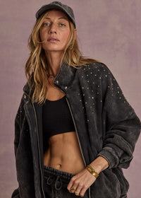 Cosmic Carmen Moto - Washed Black
