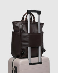 Bronx Backpack - Chocolate